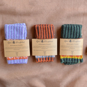 Jacquard Knit Hand Warmers - 100% Merino - Fästfolk (Adults)