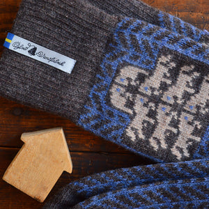 Long Woollen Rag Socks - Recycled Lambswool - Gotland (Adults 38-41)