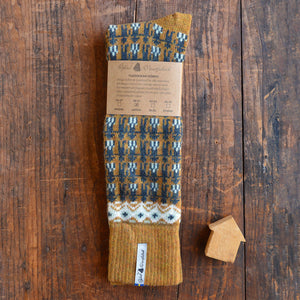 Long Woollen Rag Socks - Recycled Lambswool - Kören (Adults 38-41)