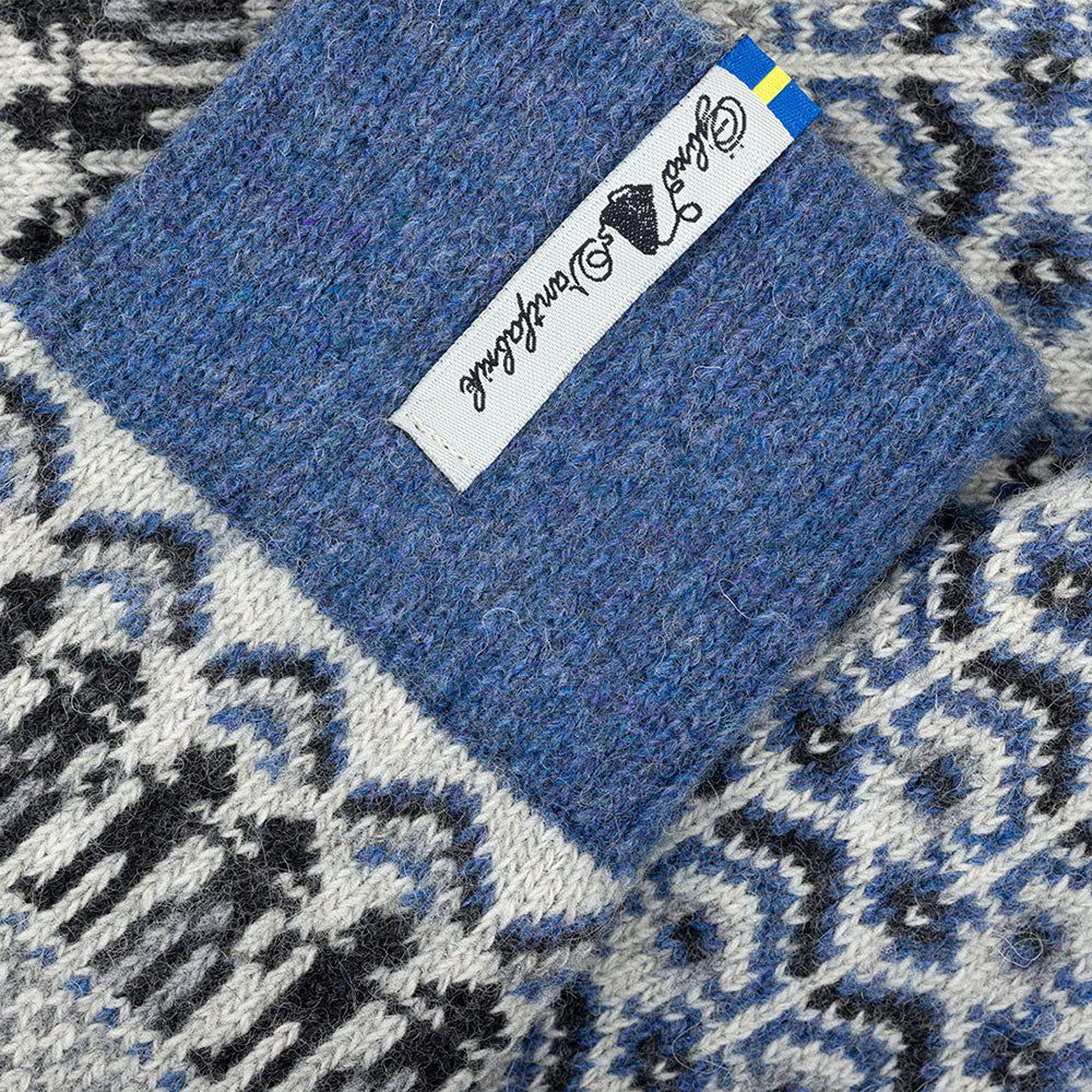 Long Woollen Rag Socks - Recycled Lambswool - Darlana (Adults 38-41)