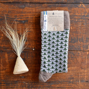 Jacquard Knit Socks - Merino Wool - Skogen (Adults 38-45)