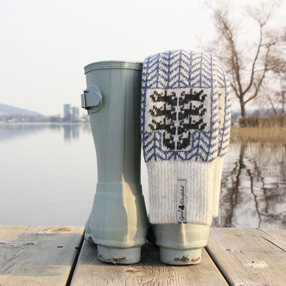 Long Woollen Rag Socks - Recycled Lambswool - Gotland (Adults 38-41)