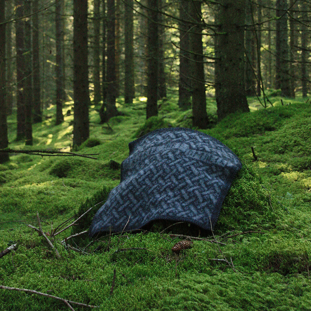 Jacquard Woven Seat Pad - 100% Wool - Futhark (43x43cm)