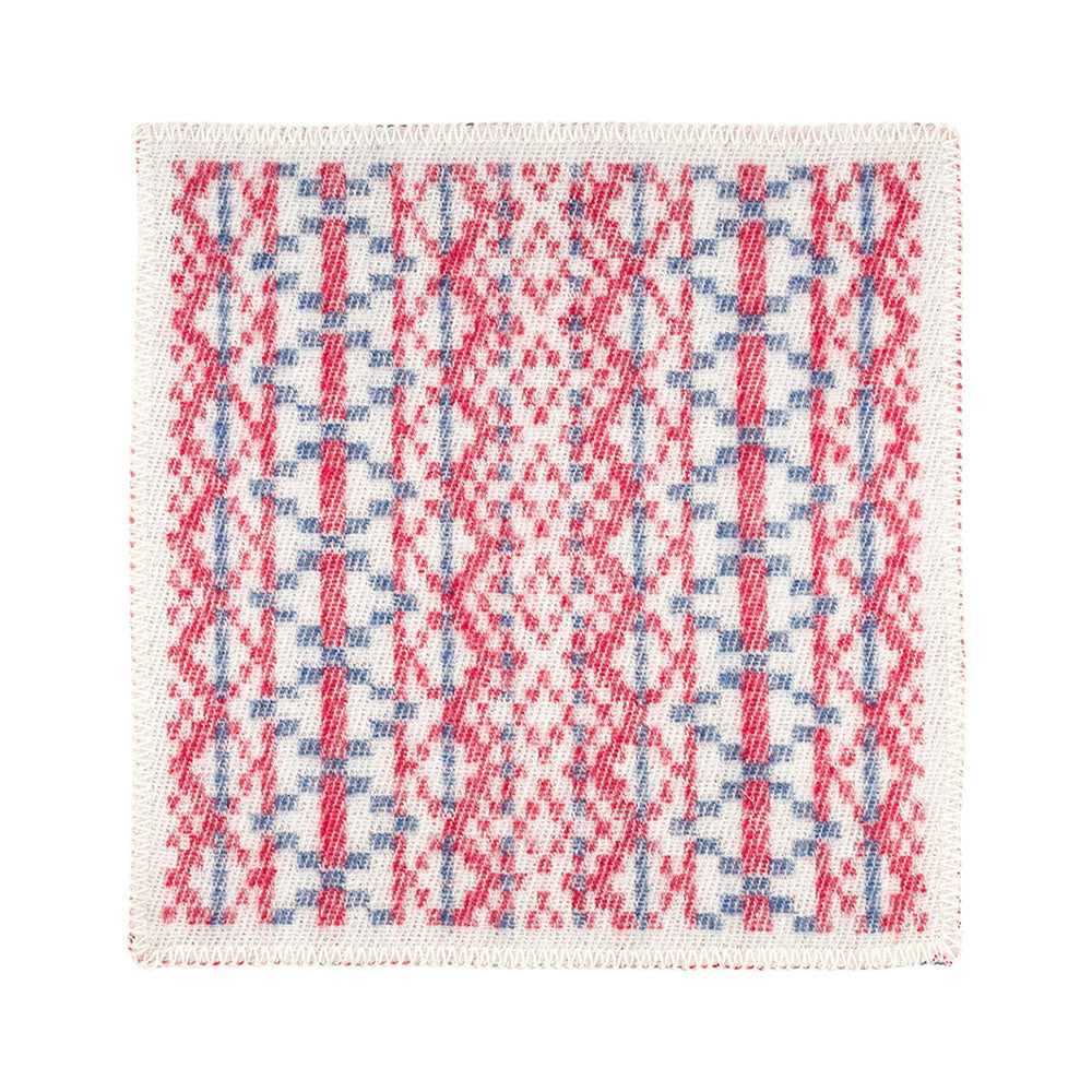 Jacquard Woven Seat Pad - 100% Wool - Lycksele (43x43cm)