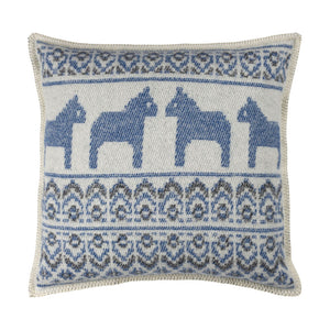 Jacquard Woven Cushion Cover - 100% Wool - Darlana (50x50cm)