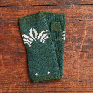 Jacquard Knit Hand Warmers - 100% Merino - Fager (Adults)