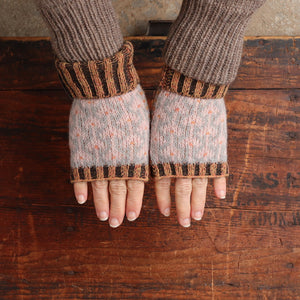 Jacquard Knit Hand Warmers - 100% Merino - Fästfolk (Adults)