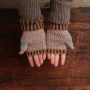 Jacquard Knit Hand Warmers - 100% Merino - Fästfolk (Adults)
