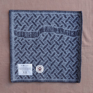 Jacquard Woven Seat Pad - 100% Wool - Futhark (43x43cm)