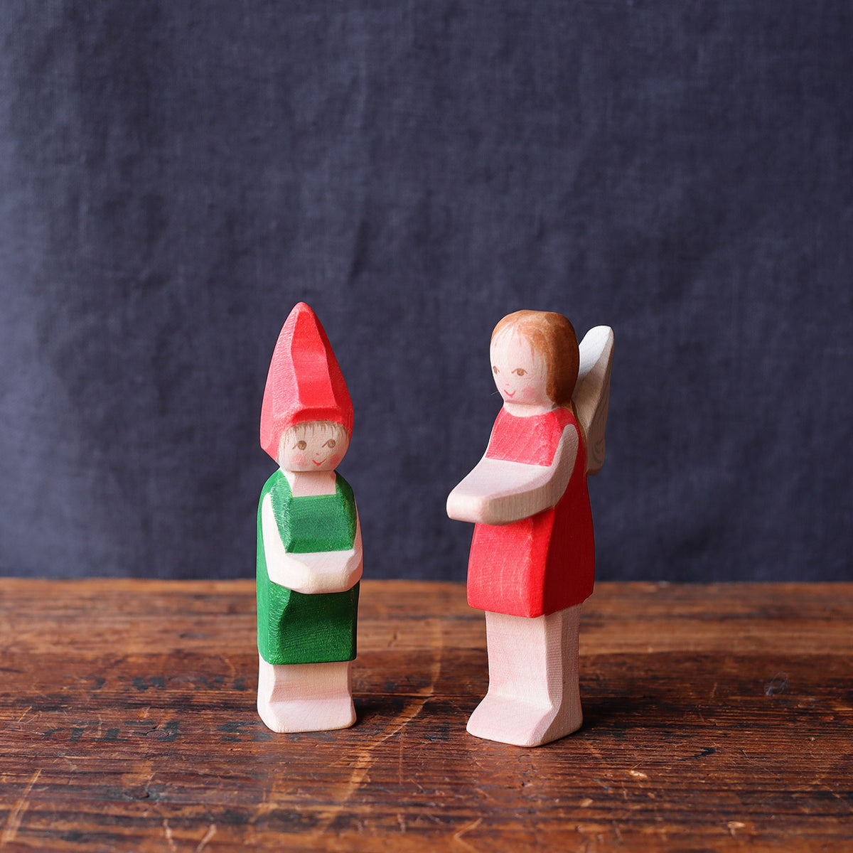 Ostheimer Handcrafted Wooden Toys - Pepe and Sumselinchen