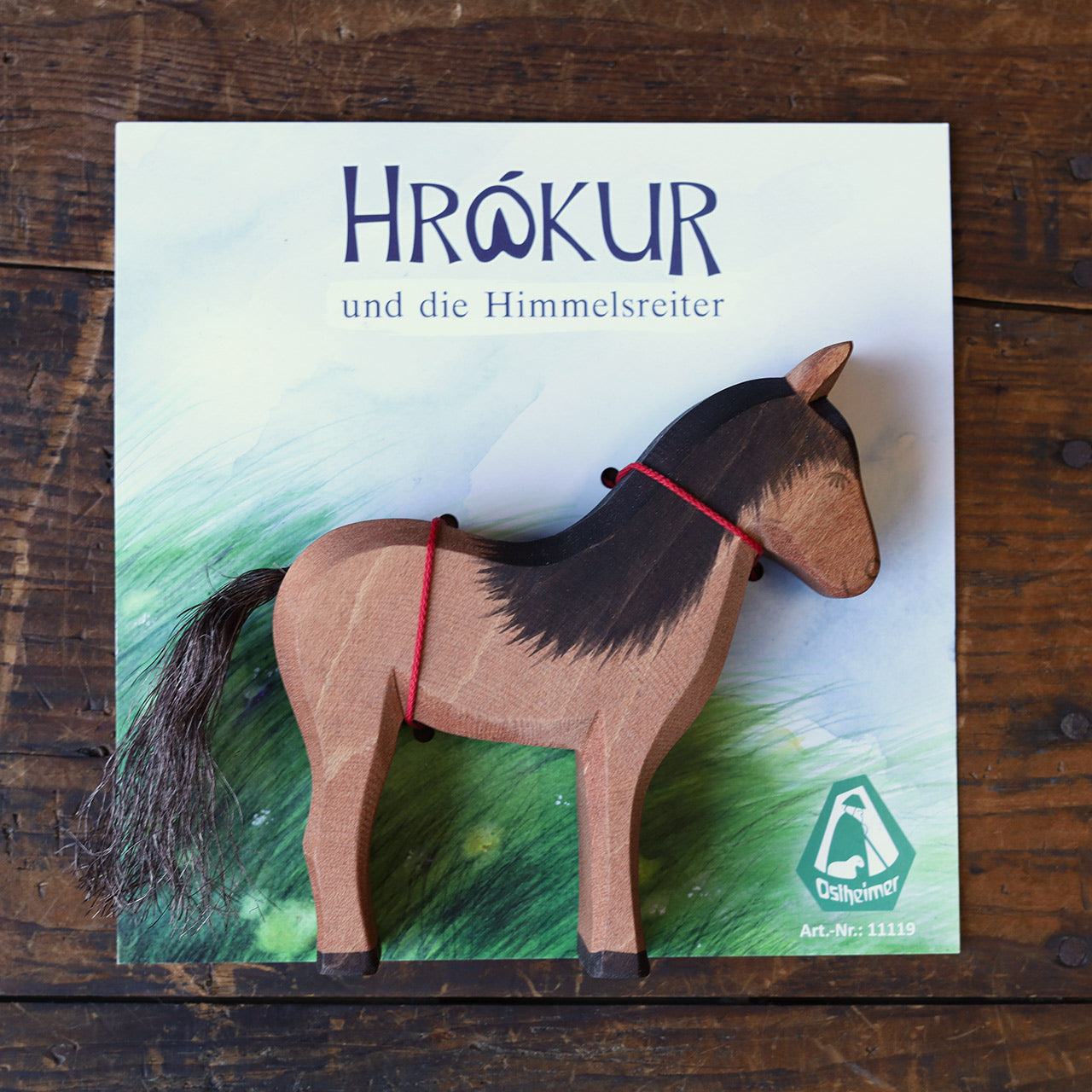 Ostheimer Handcrafted Wooden Toys - Hrokur Iceland Horse