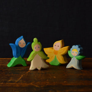 Ostheimer Handcrafted Wooden Toys - Flower Children