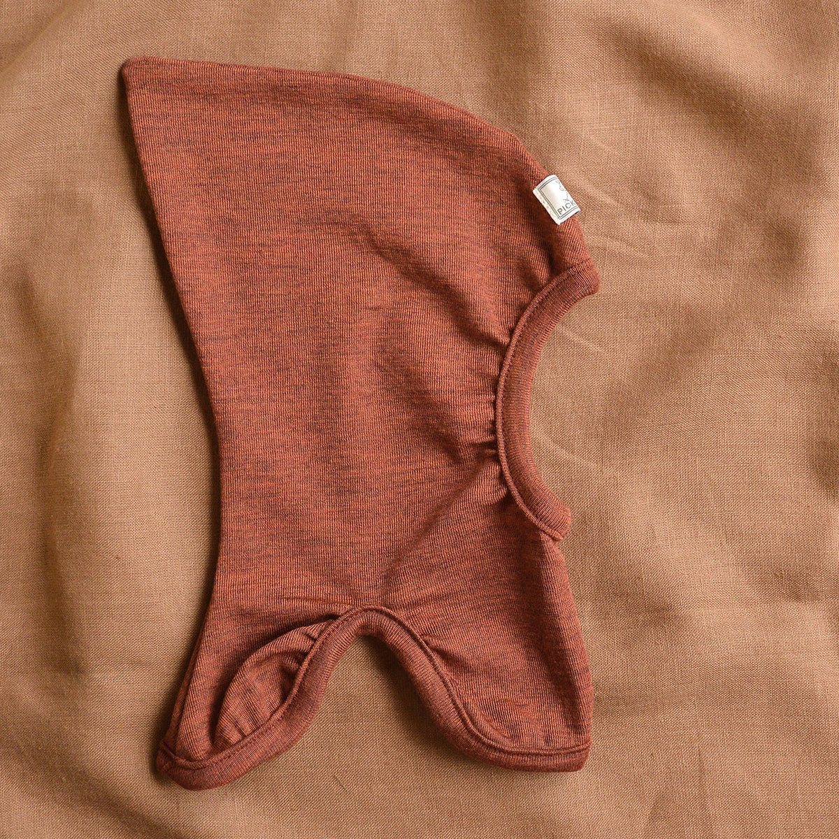 Baby Pixie Balaclava with Neck Warmer - Wool/Silk (6-24m)