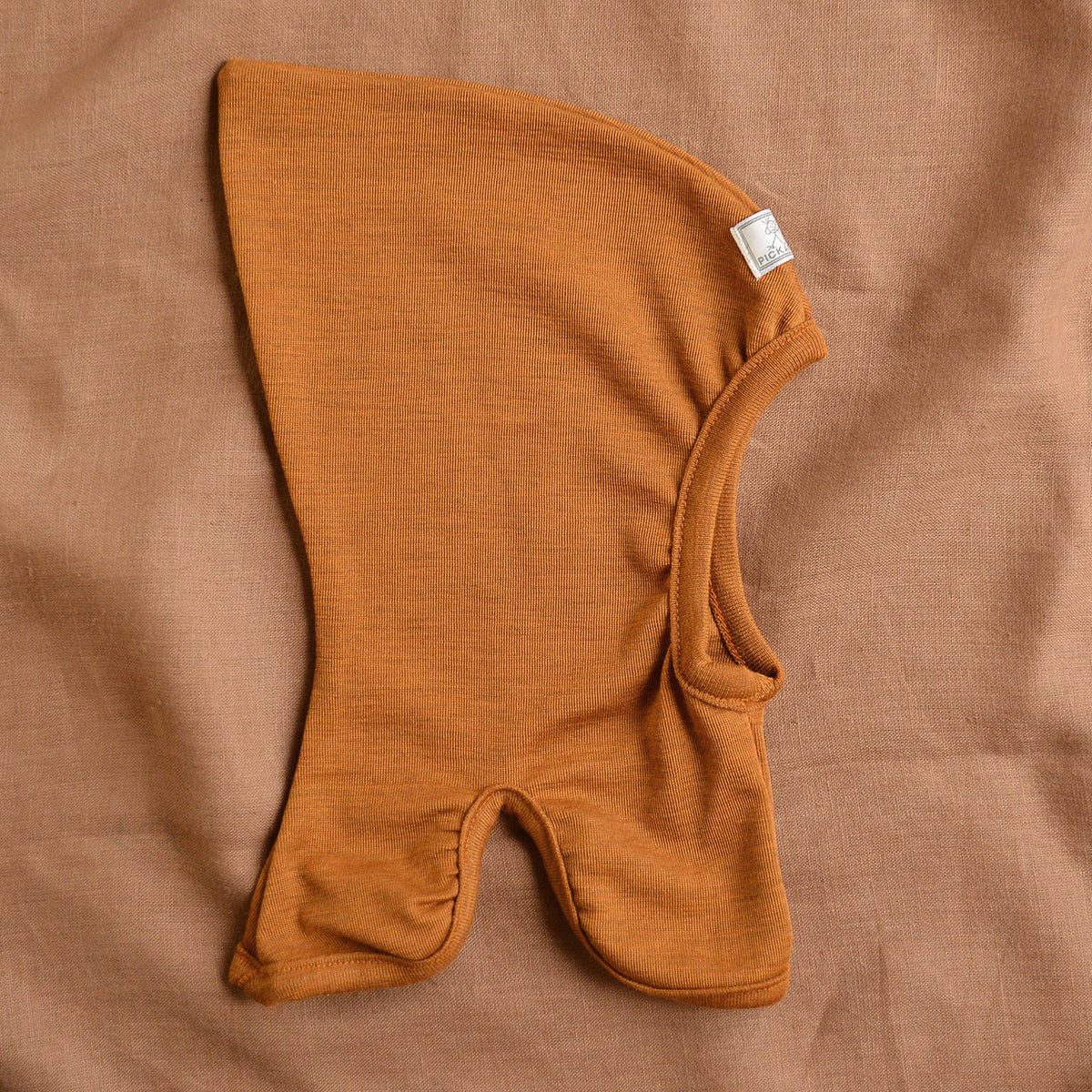 Baby Pixie Balaclava with Neck Warmer - Wool/Silk (6-24m)