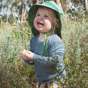 Firefighter Sun Hat 100% Organic Cotton UV60+ (6m-8y+)