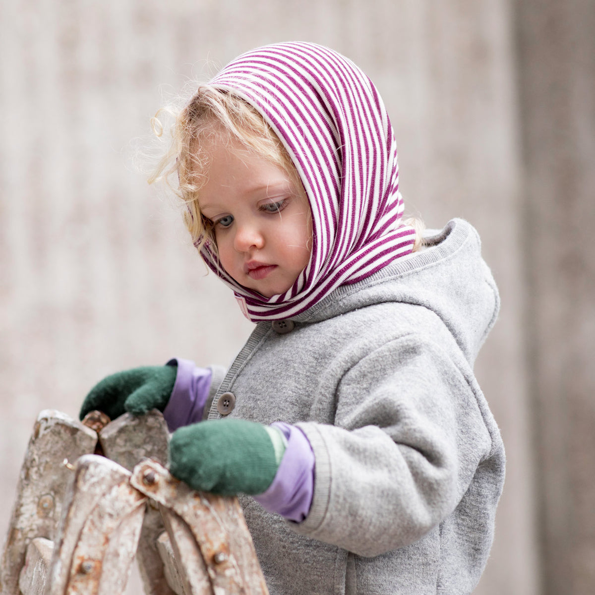 Multi Loop - Beanie/Scarf/Headband - Wool/Silk (Child-Adult)