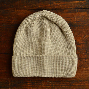 Knitted Slouch Beanie - Wool/Silk (Child-Adult)