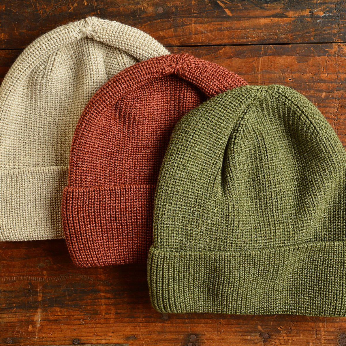 Knitted Slouch Beanie - Wool/Silk (Child-Adult)
