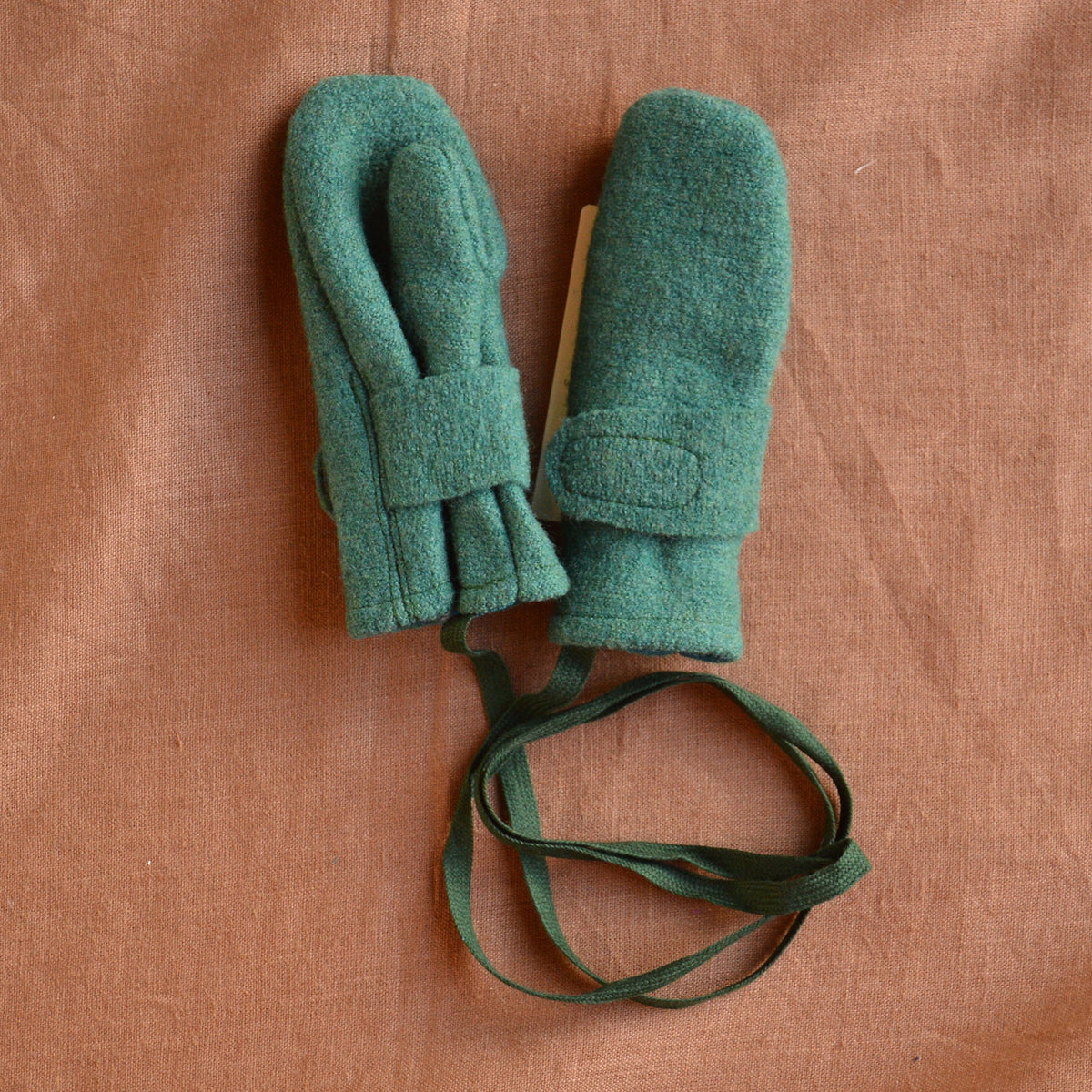 Boiled Wool Mittens With Wool/Silk Lining (9m-6y)