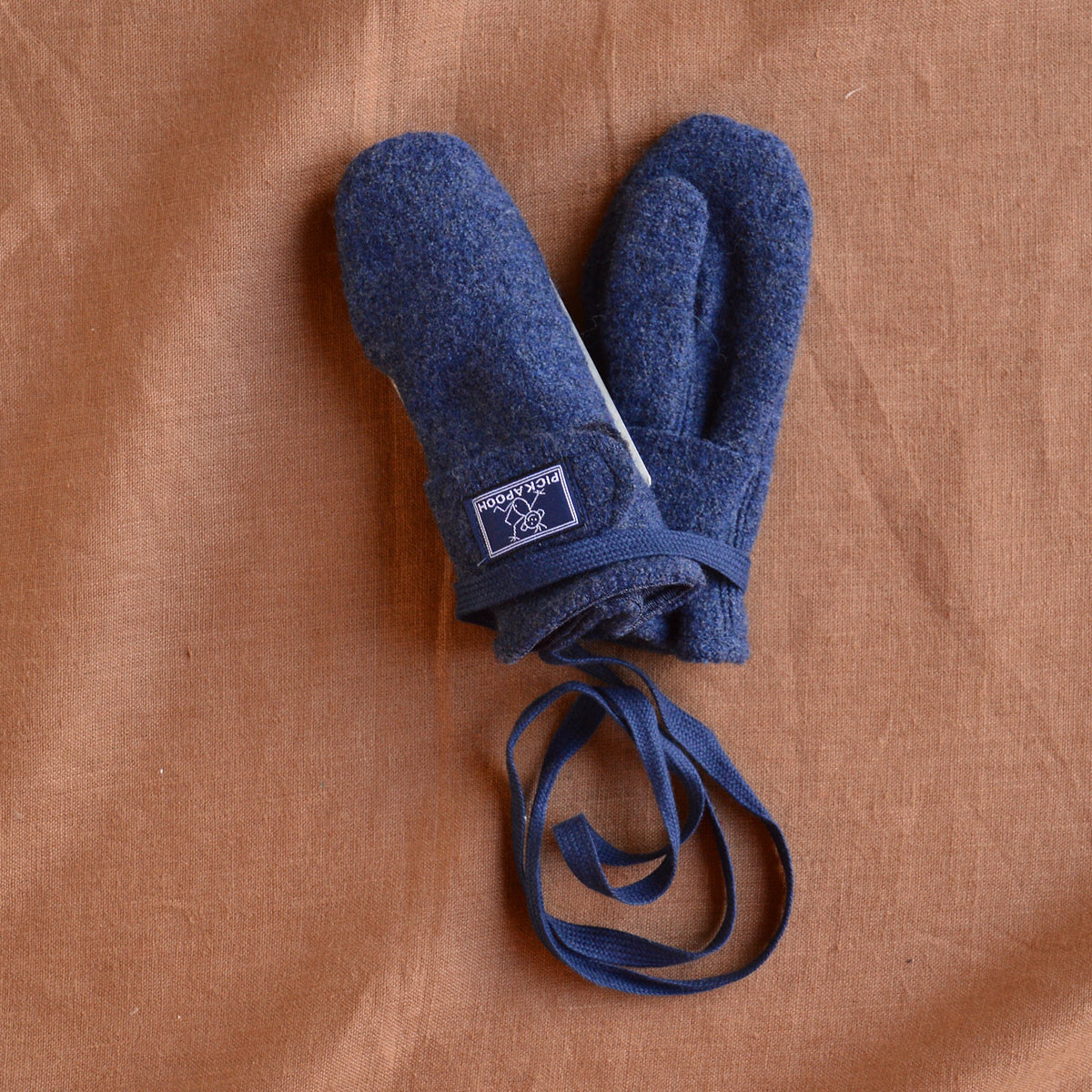 Boiled Wool Mittens With Wool/Silk Lining (9m-6y)