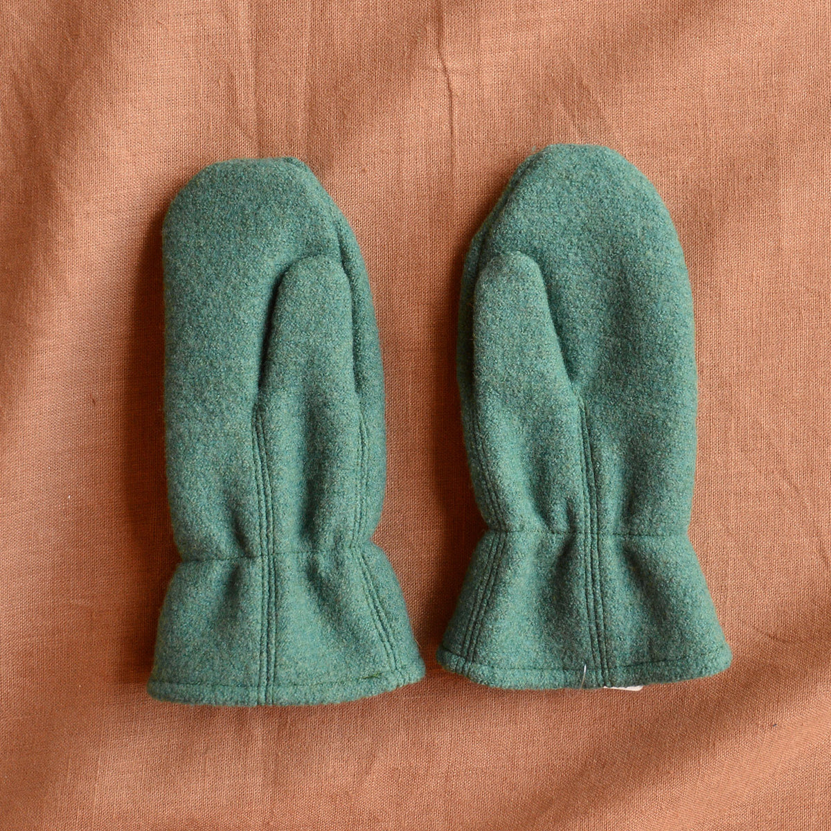 Boiled Wool Mittens With Wool/Silk Lining (9m-6y)