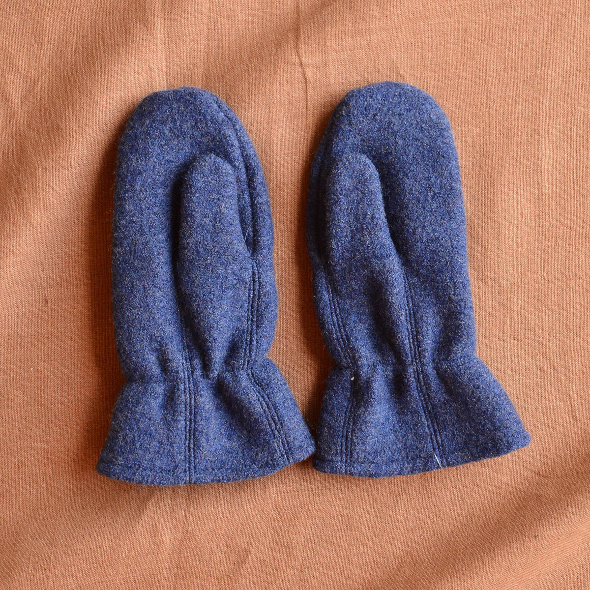 Boiled Wool Mittens With Wool/Silk Lining (9m-6y)