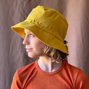 Bucket Hat in 100% Organic Cotton - UV60+ (9m-8y+)