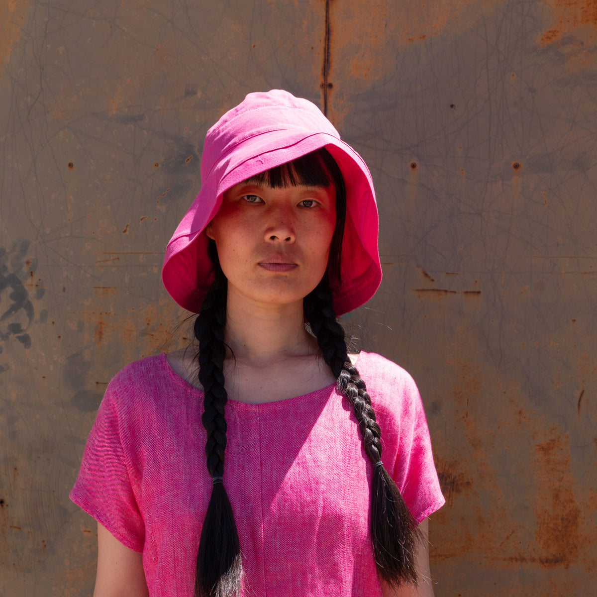 Wide Brim Hat Sofie - 100% Organic Cotton - UV60+ (Child-Adults)