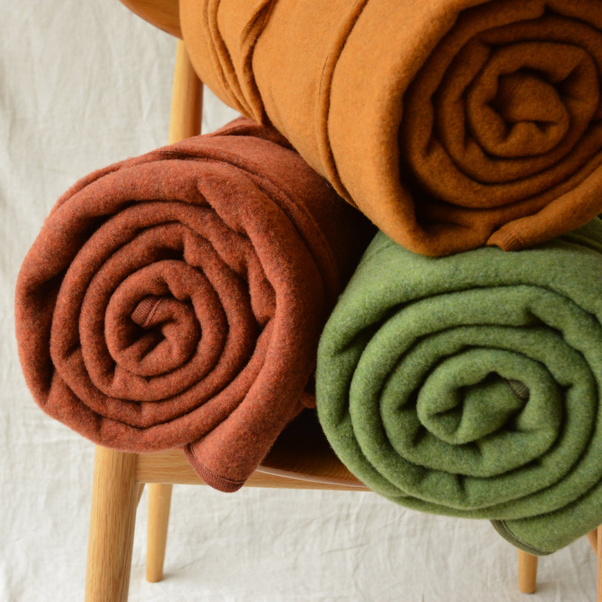 Organic Merino Wool Fleece Blanket - Large (180x160cm) *Returning 2026