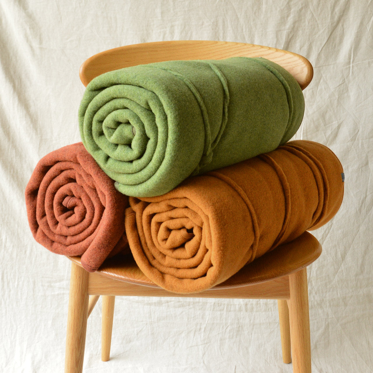 Organic Merino Wool Fleece Blanket - Large (180x160cm) *Returning 2026