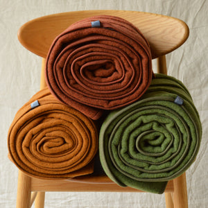 Organic Merino Wool Fleece Blanket - XL (240x160cm)