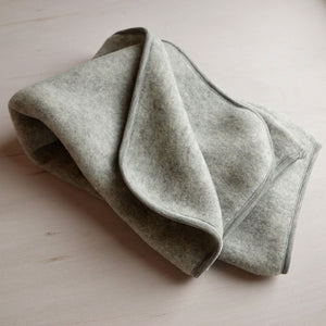Organic Merino Wool Fleece Blanket - Large (180x160cm)