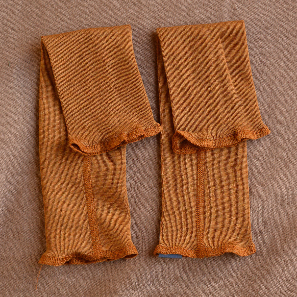 Baby Fine Legwarmers in Organic Wool/Silk (0-2y+)