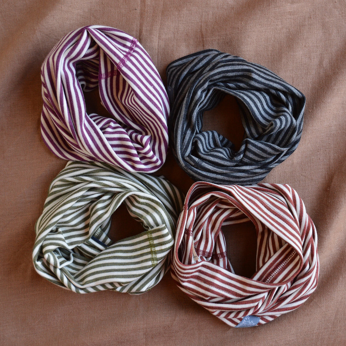 Multi Loop - Beanie/Scarf/Headband - Wool/Silk (Child-Adult)