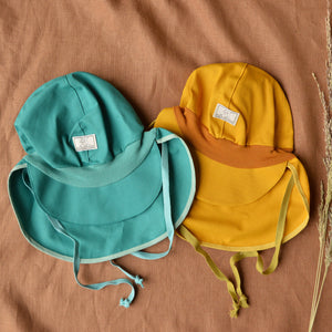 Tim Baby Legionnaire Sun Cap in Organic Cotton UV60+ (1m-4y+)