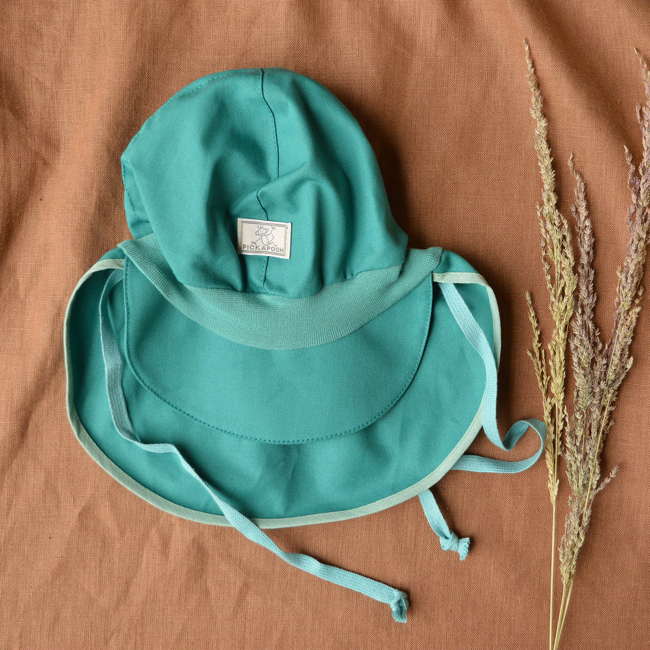 Tim Baby Legionnaire Sun Cap in Organic Cotton UV60+ (1m-4y+)