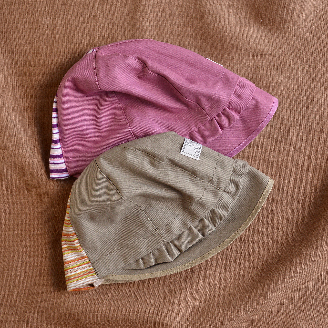 Emma Baby Sun Bonnet - 100% Organic Cotton - UV40 (1-12m)