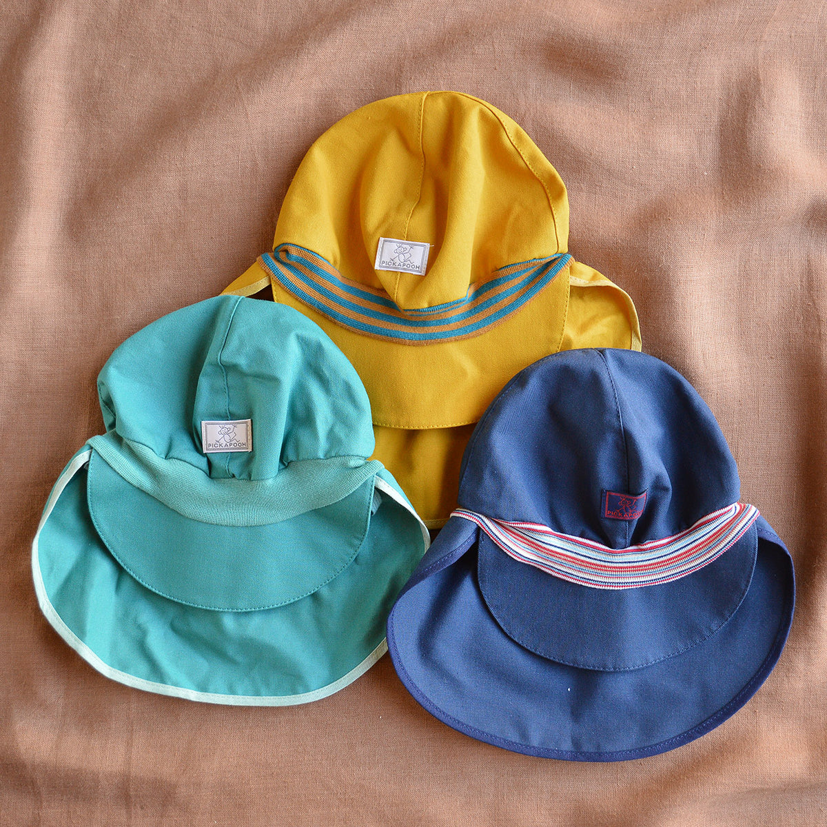 Tim Baby Legionnaire Sun Hat - Organic Cotton - UV60+ (1m-4y+)