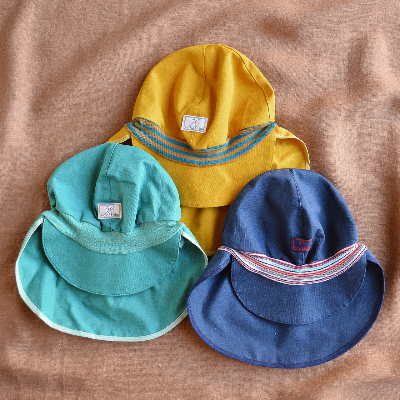 Tim Baby Legionnaire Sun Hat - Organic Cotton - UV60+ (1m-4y+)