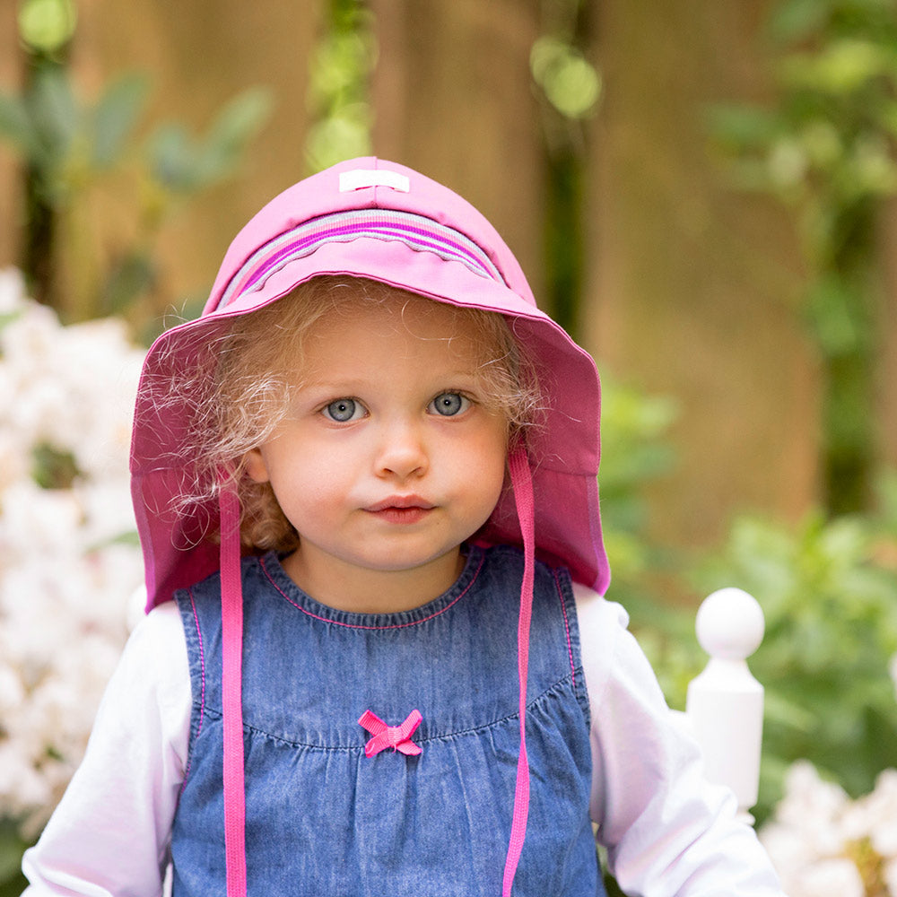 Firefighter Sun Hat - 100% Organic Cotton - UV60+ (6m-8y+)