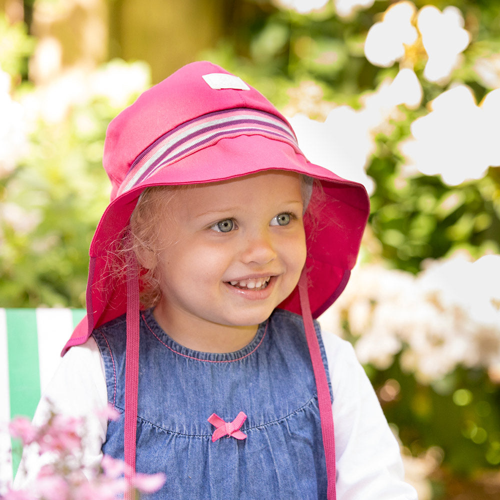 Firefighter Sun Hat - 100% Organic Cotton - UV60+ (6m-8y+)