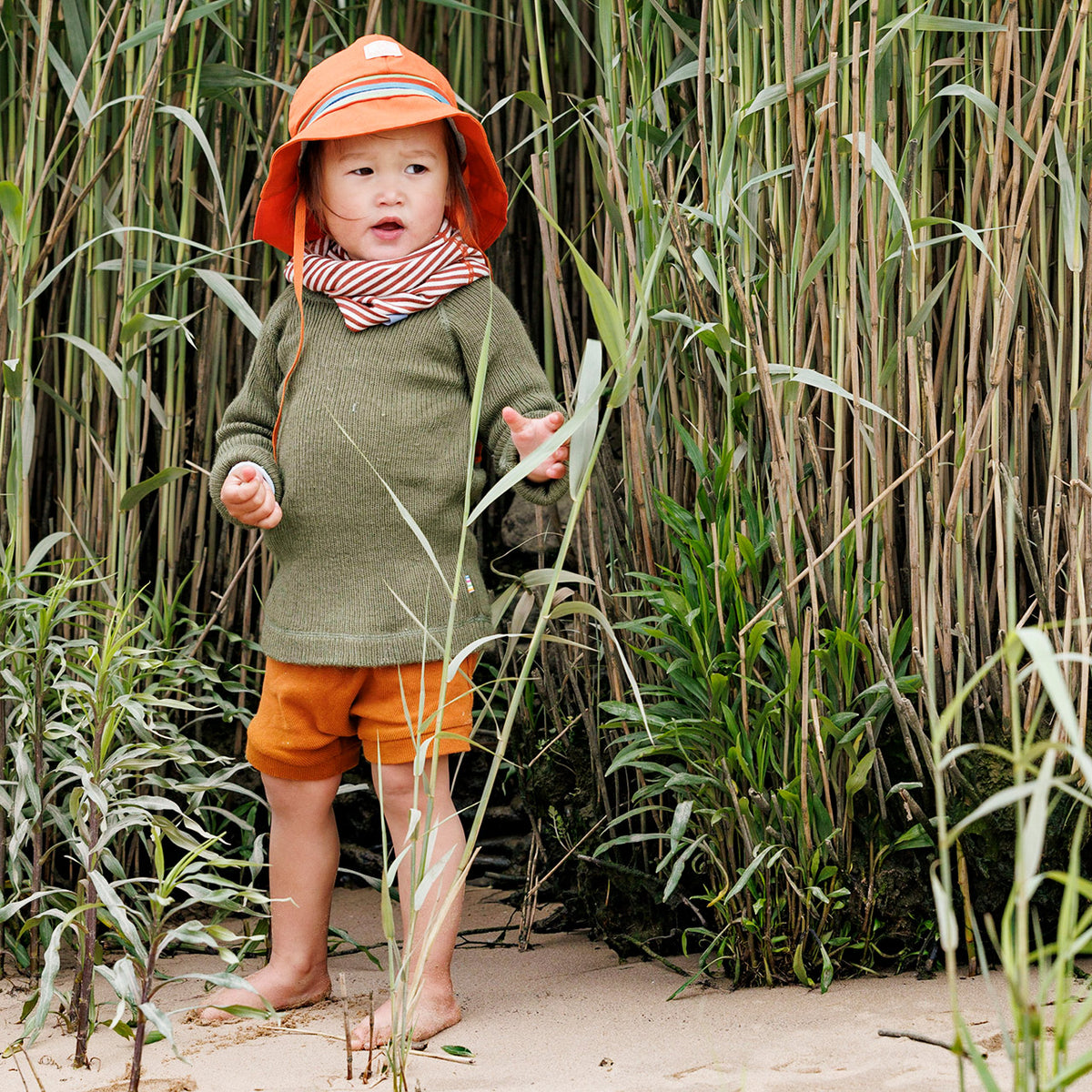 Firefighter Sun Hat - 100% Organic Cotton - UV60+ (6m-8y+)