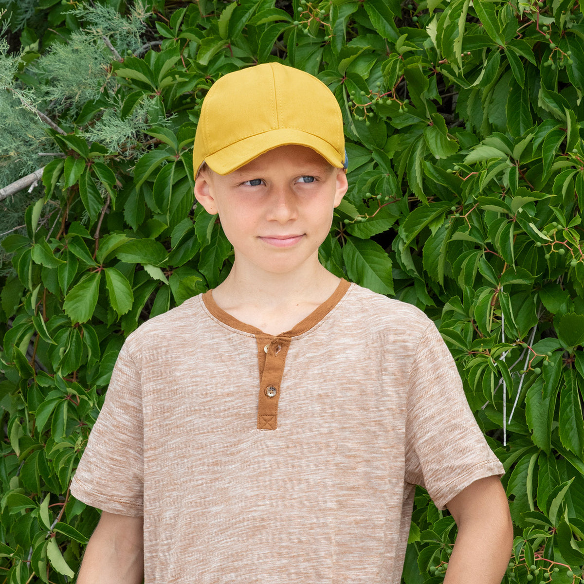 Sports Cap - 100% Organic Cotton - UV60+ (Youth-Adult)