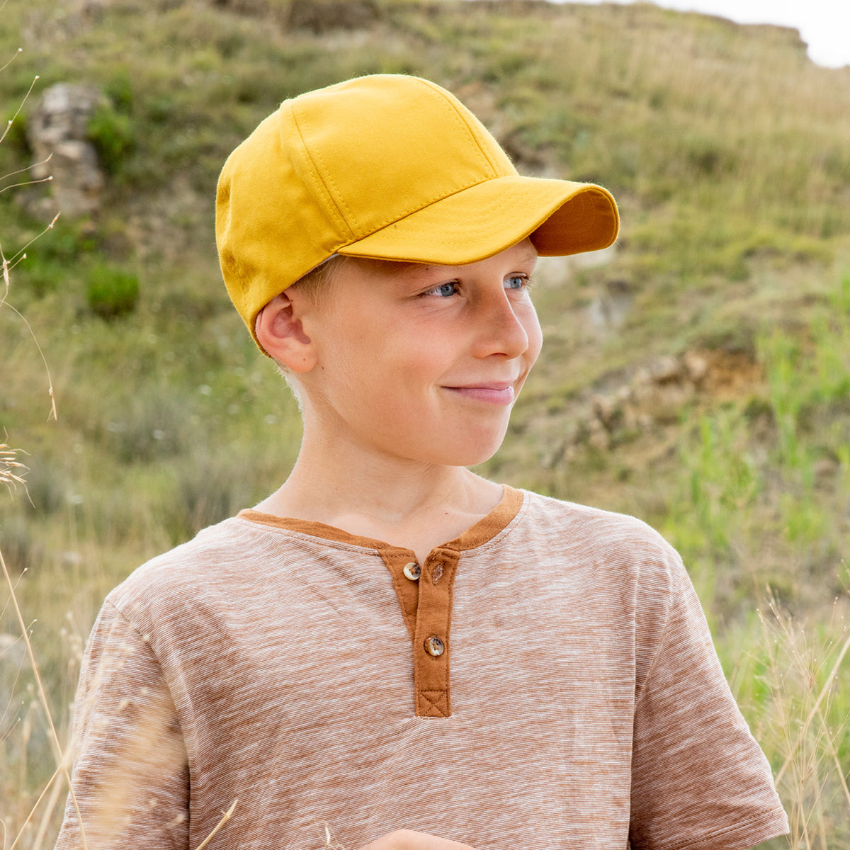 Sports Cap - 100% Organic Cotton - UV60+ (Youth-Adult)