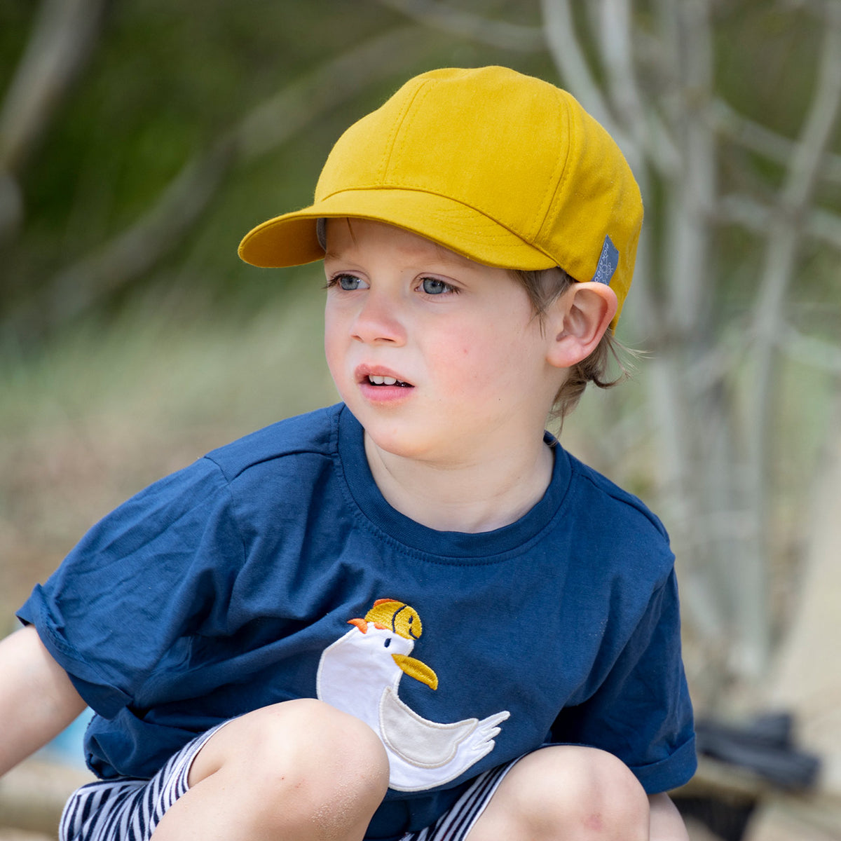 Sports Cap - 100% Organic Cotton - UV60+ (Youth-Adult)