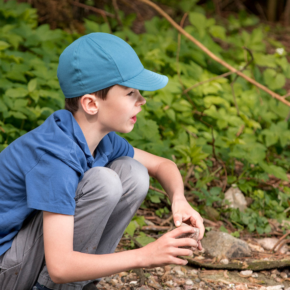 Sports Cap - 100% Organic Cotton - UV60+ (Youth-Adult)