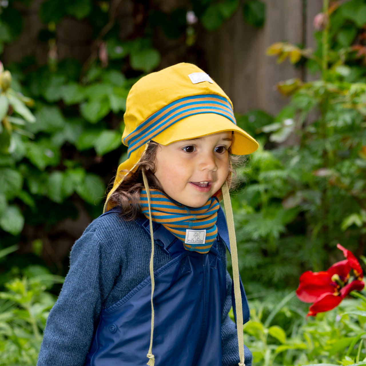 Tim Baby Legionnaire Sun Hat - Organic Cotton - UV60+ (1m-4y+)