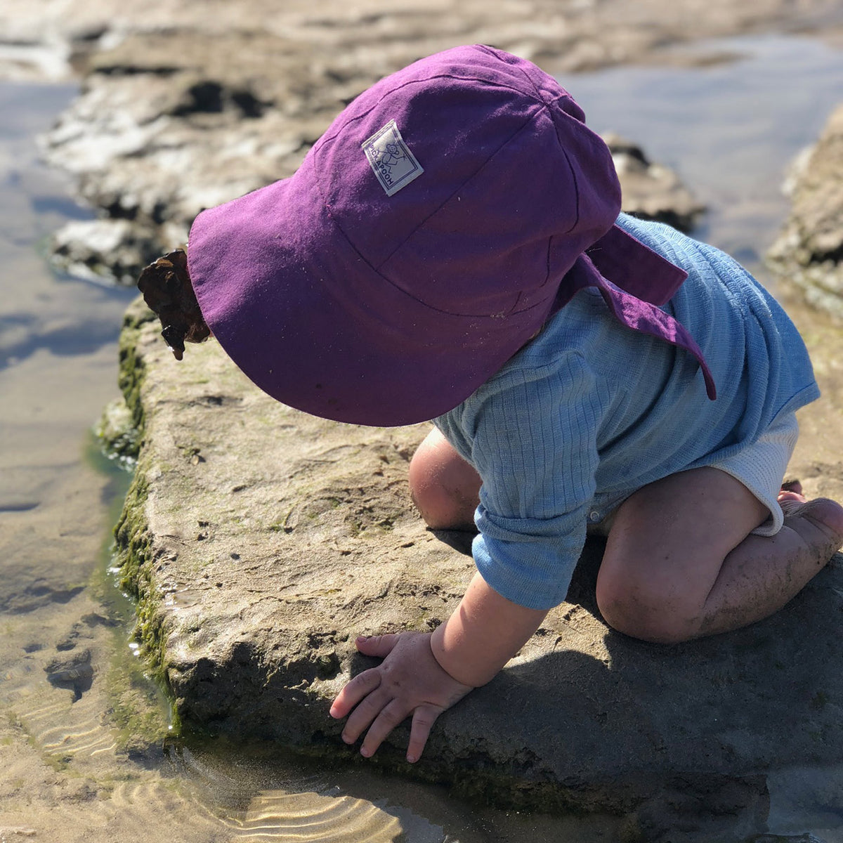 Sun Bonnet Amelie - 100% Organic Cotton - UV60+ (6m-4y+)