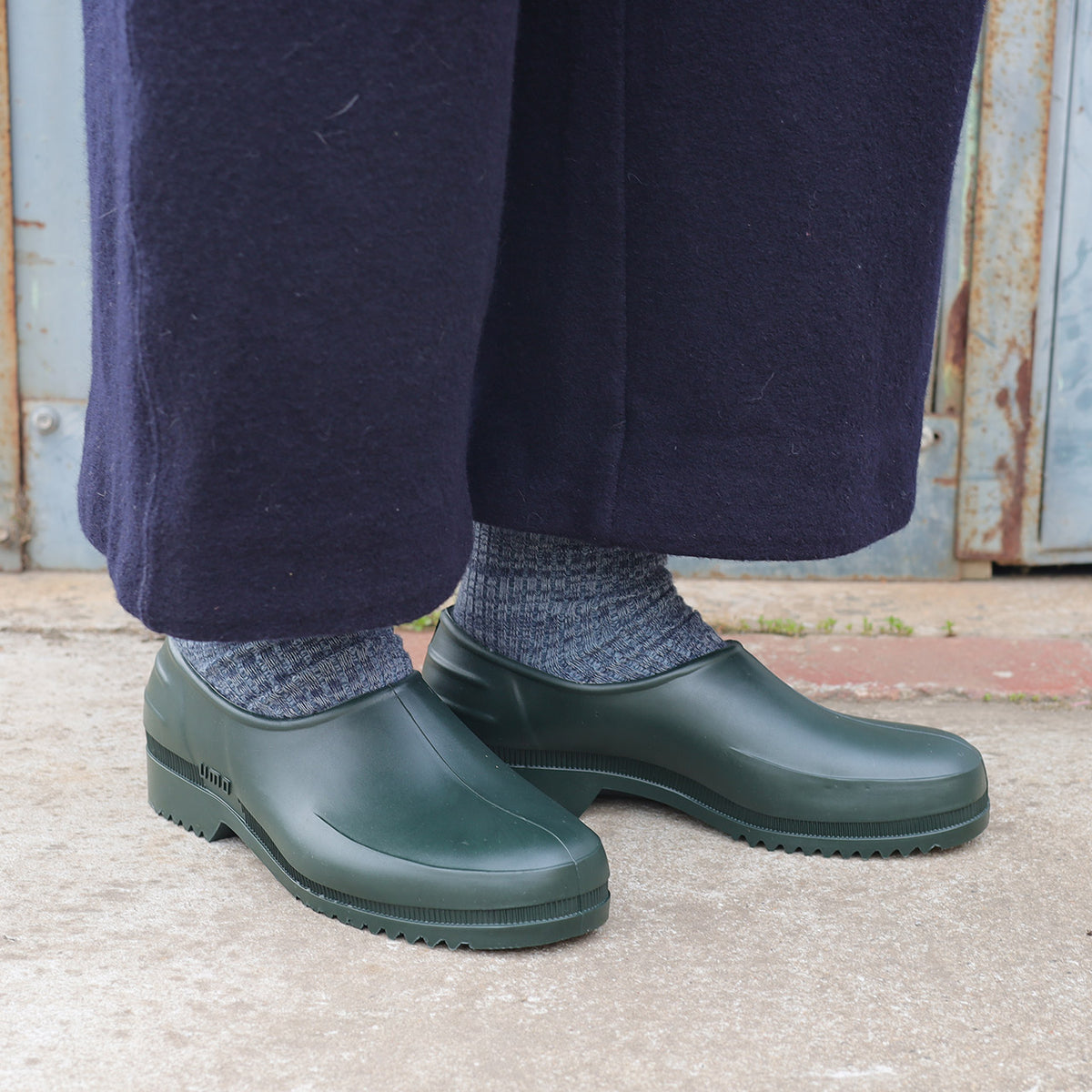 Gardenia Clogs - 100% Recycled Plastic/Hemp - Vert (Adults 36-42)