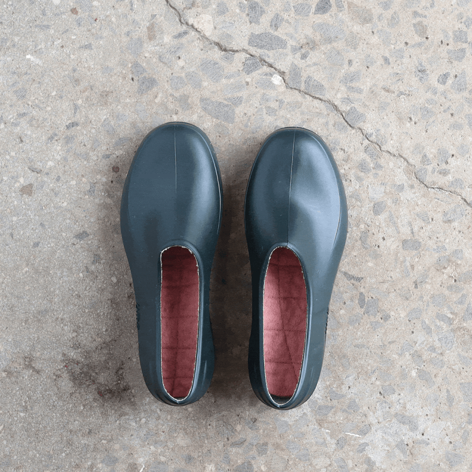 Gardenia Clogs - 100% Recycled Plastic/Hemp - Vert (Adults 36-42)